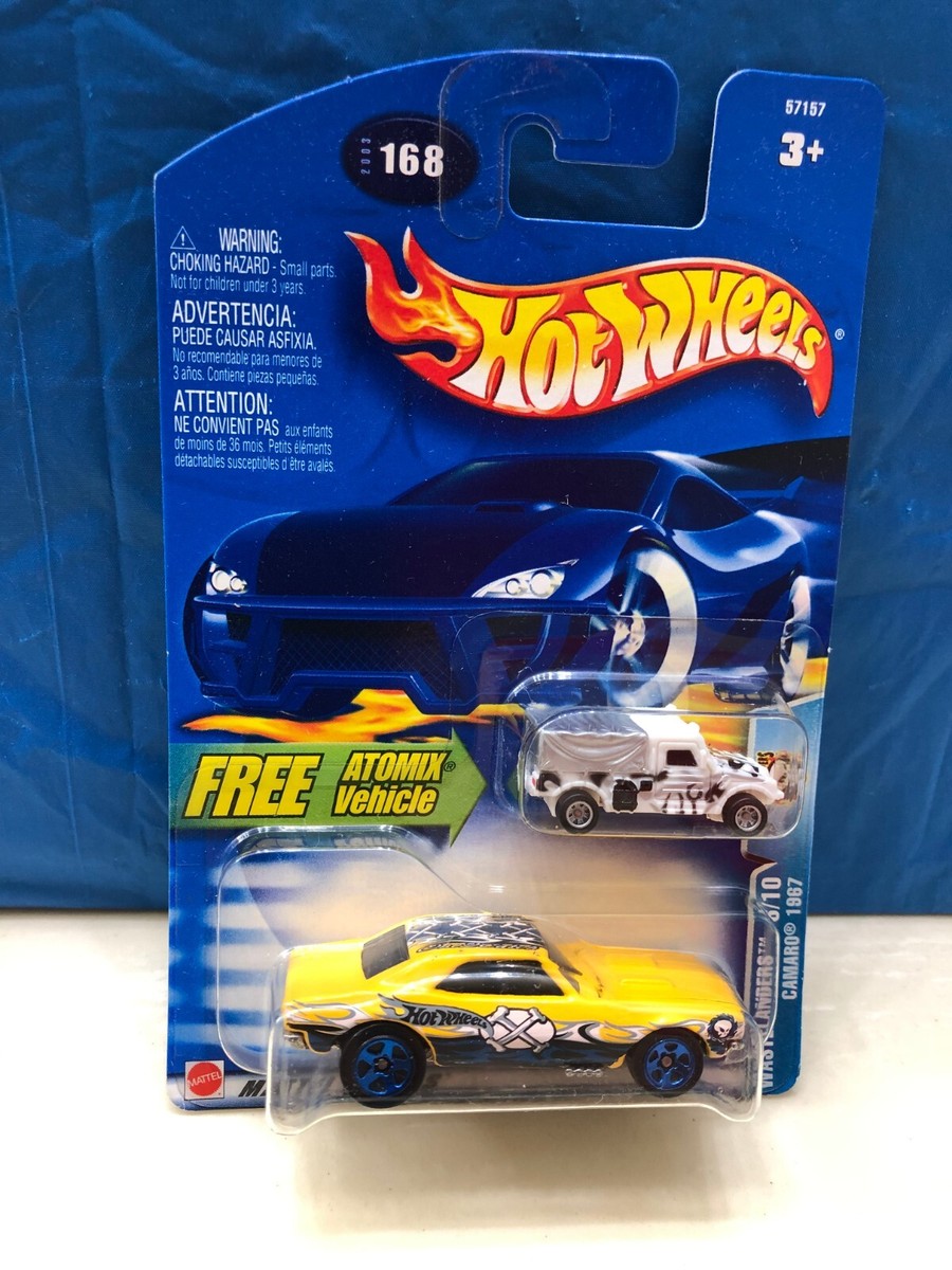 Hot Wheels Gleamer Patrol 189 【超希少】 2002 HOT WHEELS #168 - WASTELANDERS 6/10 CAMARO 1967 W/ FREE