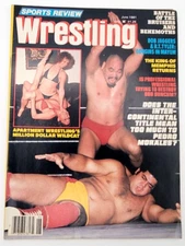 SPORTS REVIEW WRESTLING JUNE 1981 WOMEN APARTMENT WRESTLING KILLER KARL KOX