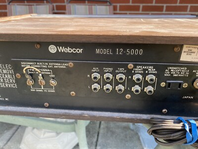 Rotel RX-200 Vintage Solid State Stereo AM / FM Tuner receiver AS IS