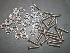 25 Chevy Cadillac 8 X 78 W6 Head Stainless Door Kick Panel Automotive Screws