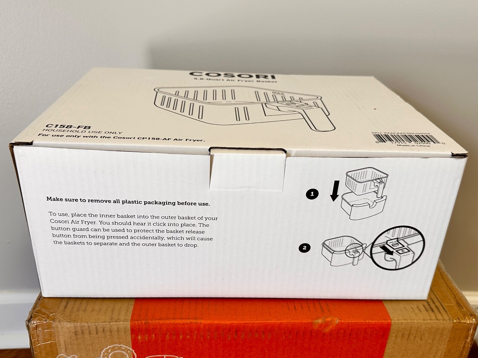 COSORI Pro Gen 2 Air Fryer 5.8QT, Upgraded Version  + New Extra Fryer Basket