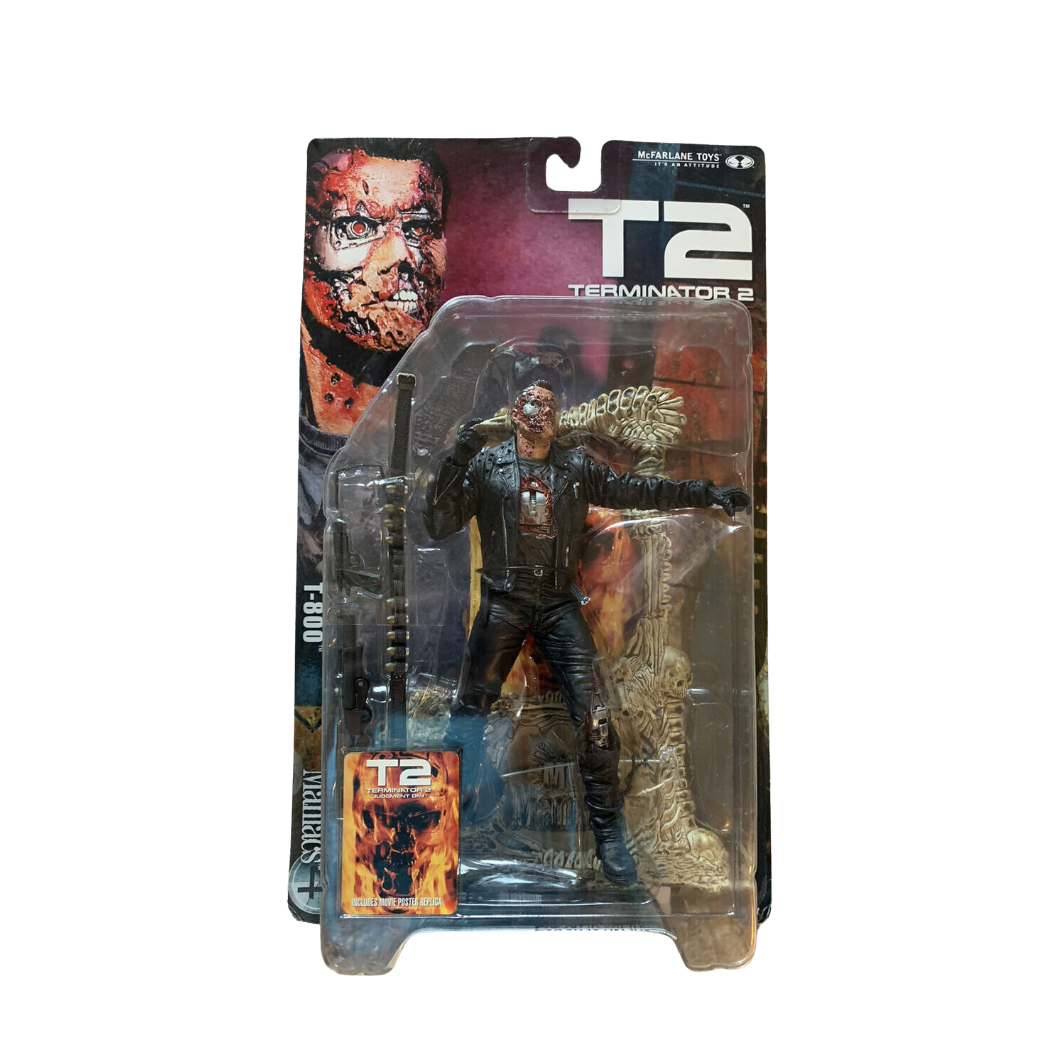 McFarlane Toys ムービーマニアックス4 T2 T-800 T-800 T2 Terminator 2 Judgment Day Movie Maniacs Series 4