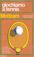 GIOCHIAMO A TENNIS MOTTRAM STOCK OFFERTA NUOVI D'EPOCA VINTAGE