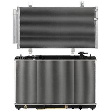 Radiator & AC Condenser Cooling Kit For 2007 2008 2009-2011 Toyota Camry 2.5L