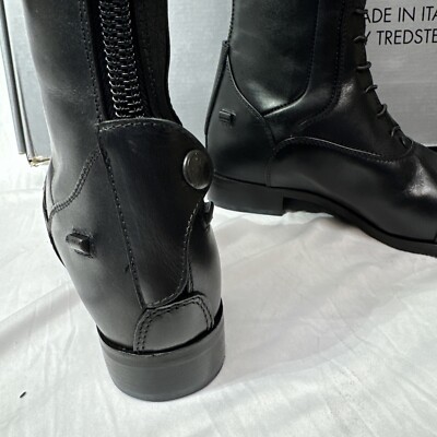 Bottes de campagne Blk TredStep Michelangelo taille L 9 US Calf Reg 14