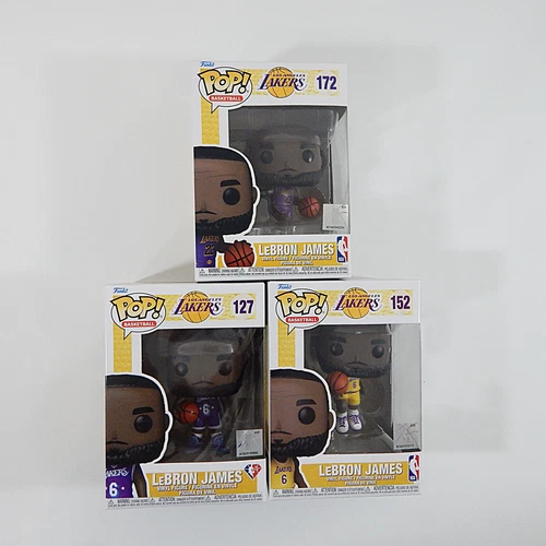 NBA Funko Pop Lot of 3 LeBron James