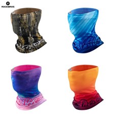 ROCKBROS Winter Neck Gaiter Reversible Fleece Face Mask,Windproof Thermal Scarf