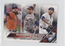 2016 Topps Mini Online Exclusive League Leaders Dallas Keuchel Collin McHugh n9k