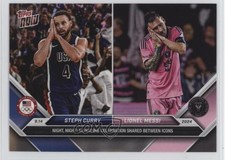 2024 Topps Now MLS /110182 Steph Curry Lionel Messi #128