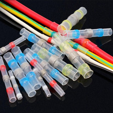 50/100/250pcs Heat Shrink Ring Terminals IP67 Waterproof Electrical Connectors