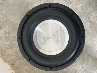 Ground Zero GZHW 25X Subwoofer, 600W RMS, TOP Zustand