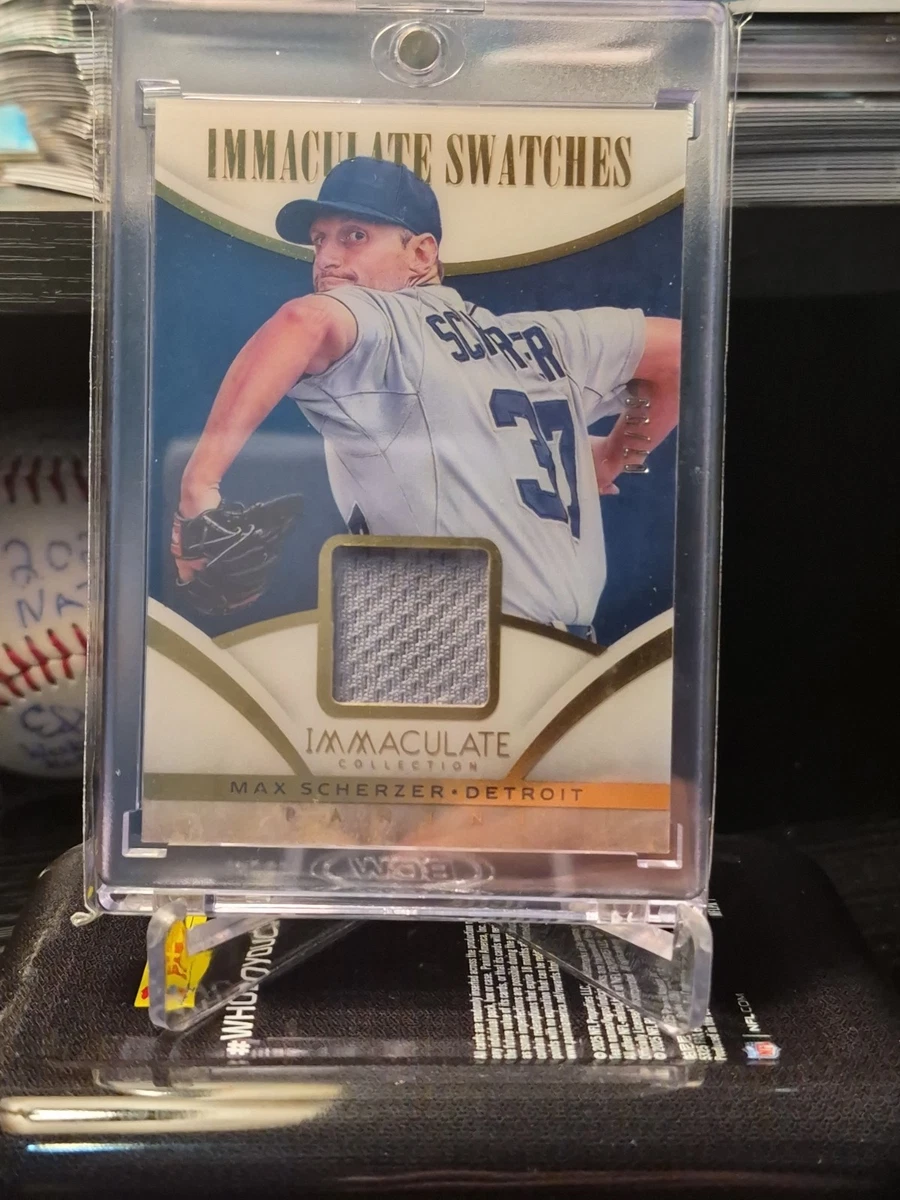 Max Scherzer Detroit Tigers Baseball Serial Numbered Sports