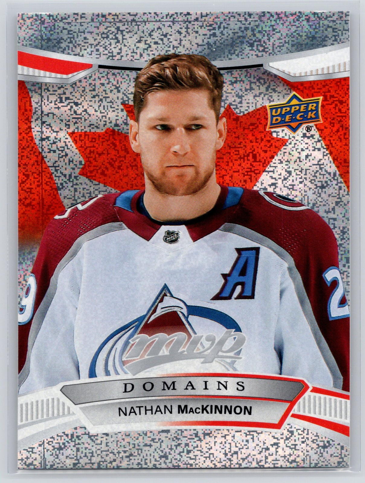 2022-23 Upper Deck MVP #NA-29 Nathan MacKinnon Domains