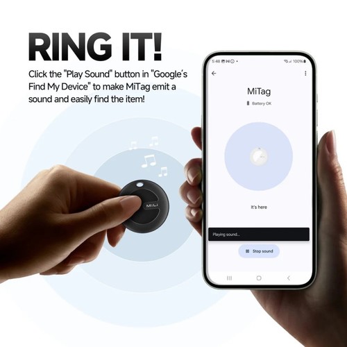MiLi MiTag Go Location Tag Tracker Finder Android Google Find My Device - 第 10/10 張圖片
