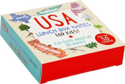 USA Noteworthy Card Deck (Set of 50 cards. One for each state!)