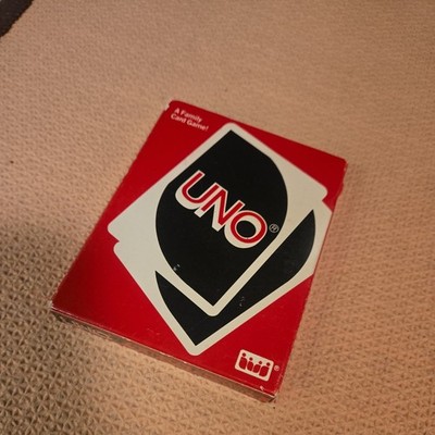 UNO Card Game Vintage 1988 International Games Pack Complete