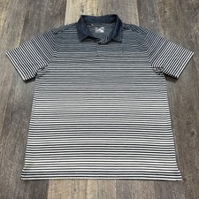 UA Under Armour Short Sleeve Polo Shirt Heat Gear Men's Size XL Loose Gradient