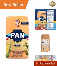 Traditional Yellow Corn Meal, Gluten Free Kosher - 35.3 oz for Easy Meal Prep