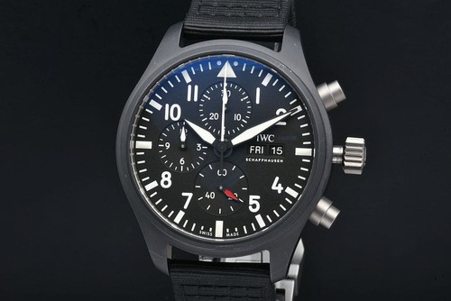 IWC Pilot's Watches IW389101 44.5 mm Black Dial