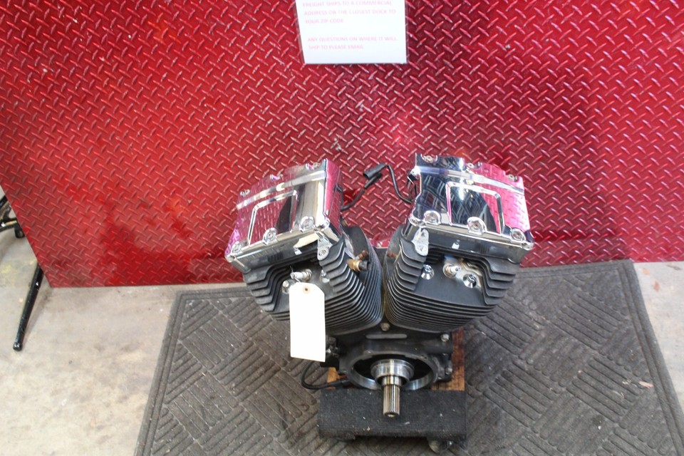 2011 HARLEY ELECTRA GLIDE 103 CI ACR ENGINE MOTOR RUNS GREAT OIL COOLED ...