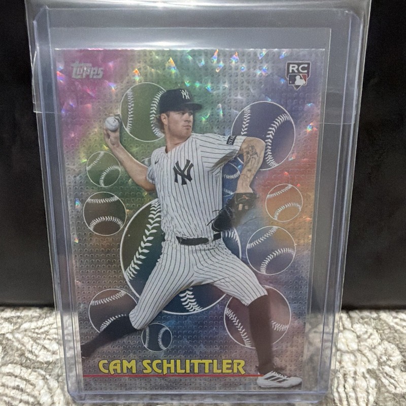 2026 Topps Series 2 Cam Schlittler New York Yankees TOG-34 RC Crackle Foil SP