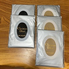 CHRISTIAN DIOR Brand Stockings Set of 3 Beige and 2 Black F/S from Japan