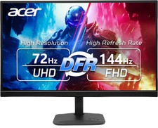 Acer - KA272K 27" 4K FHD 3840 x 2160 IPS , 144Hz, 0.5ms AMD FreeSync Gaming M...