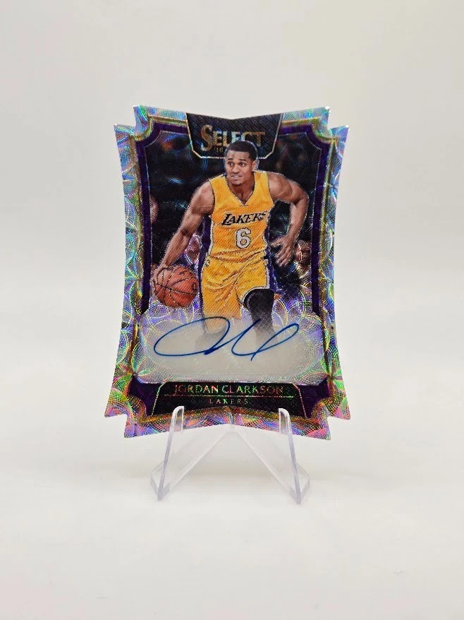 Panini Jordan Clarkson Basketball Autographed Sports Trading Cards