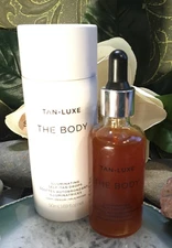Tan-Luxe The Body Illuminating Self Tan Drops Serum Light/Medium 1.69 Oz/50 ml