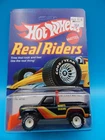 Hot Wheels Vintage 'Real Riders' White Hubs Unpunched The Cleanest Card i-1