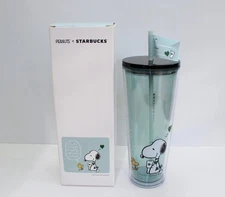 Starbucks x Peanuts 2025 Snoopy Woodstock Love Acrylic Cold Cup Tumbler 24 oz