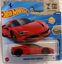 2025 Hot Wheels Ferrari SF90 Stradale short card