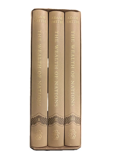 The Wealth Of Nations In 3 Complete Volumes By Adam Smith The Folio Society