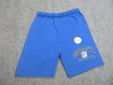VINTAGE Georgetown Hoyas Shorts Mens XL Blue NCAA Basketball Collegiate TNT USA