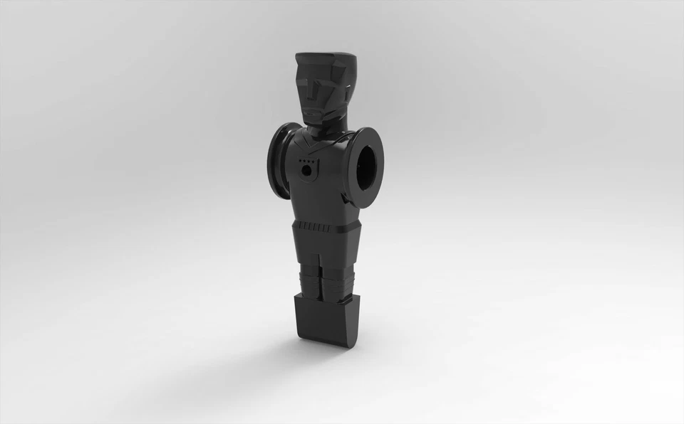 Ullrich-Sport Tischfussball Kicker Figur "Soccer mit Gewicht - schwarz"