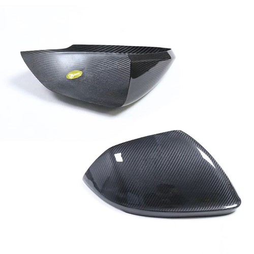 Carbon Fiber Side Mirror Cover Caps W/O Lane For Audi Q8 RSQ8 Lamborghini URUS - Picture 6 of 7