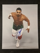 Angel Garza World Wrestling Entertainment Signed WWE NXT 8x10 Photo