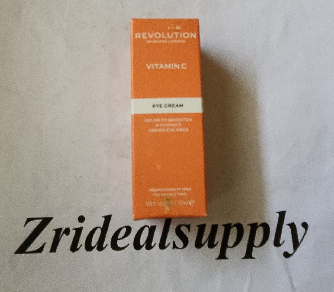 2 Revolution Vitamin C Eye Cream 0.5 fl oz Each Helps Brighten & Hydrate