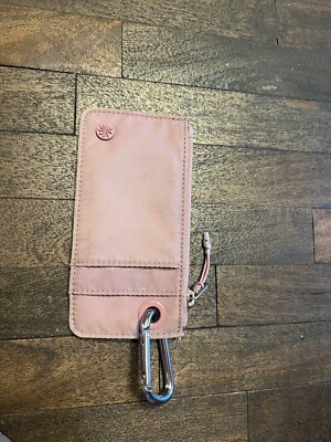 Athleta Coffee Run Wallet Card Case Key Fob