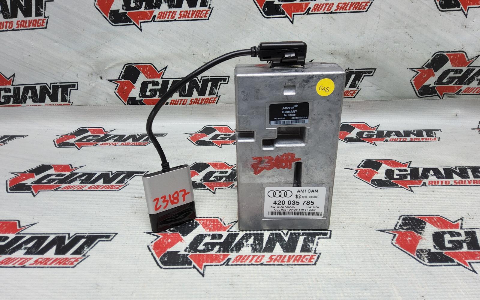 11 12 13 14 15 AUDI R8 MEDIA INTERFACE MODULE 420035785