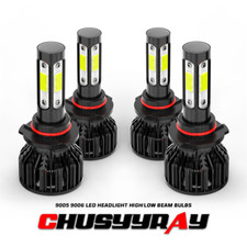 Combo 9005 9006 Led Headlight Bulbs Kit For Honda Accord 90-07 Highlow Beam