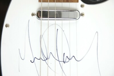 Michael Jackson Signed Autographed Guitar With JSA & Roger