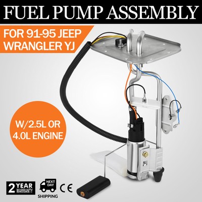 Fuel Pump Sending Unit Fit Jeep Wrangler 91 95 Yj 20 Gallon 2 5l 4 0l Ebay