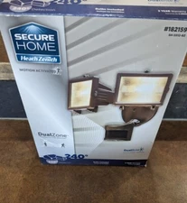Secure Home Motion Activated Dual Zone Exterior Light 182159