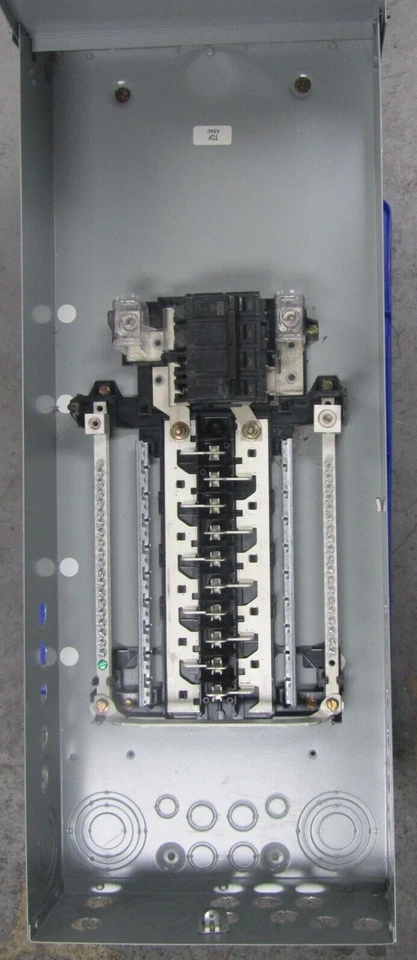 😏 GE 200 AMP LOAD CENTER 120/240 VAC 1 PHASE 3 WIRE 20 CIRCUIT TM2020RCU - Image 2 of 4