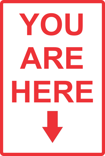 You are Here Aluminium Blechschild 8" x 12" Größe oder 12" x 18" viele Farben. - Bild 11 von 14