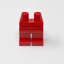 970c00 LEGO Minifigure Hips  Legs RED Minifig Plain Monochrome