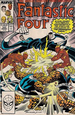 FANTASTIC FOUR # 333 : MARVEL COMICS : 1989 : vf-(7.5)  .