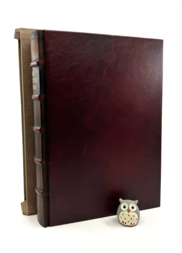 FOLIO SOCIETY The Poetic Edda Old Norse Poetry Myths Leather Illustrated LIMITED