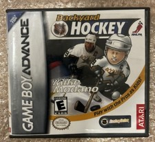 Backyard Hockey (Nintendo Game Boy Advance, 2003) In Nintendo DS Case / Tested